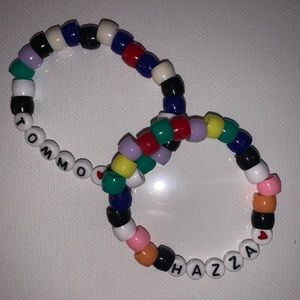 custom beaded bracelet :)